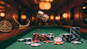 Casinoer med craps på nett: regler og odds